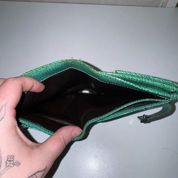 Gucci Brown and Green Women's Wallet - Picture 5 of 9